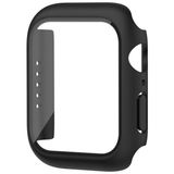 Z-Mobile Apple Watch 7 Uyumlu 41 mm Kasa Koruyucu Ekran Koruyucu Full Body Gard Kılıf Siyah