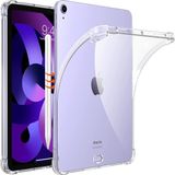 Z-Mobile Ipad Air 5. Nesil 4. Nesil 10.9 Inç Uyumlu Şeffaf Silikon Kılıf Anti Shock Koruyucu Tablet Kılıfı