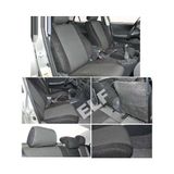 Z tech Citroen C4 2011 ve sonrası Siyah renk Araca özel Oto Koltuk Kılıfı