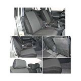 Z tech Renault Kango 2000 sonrası Siyah renk Araca özel Oto Koltuk Kılıfı