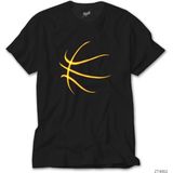 Z Zeplin Basketbol Neon Siyah Tişört - 2XL