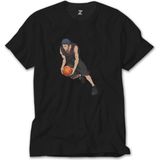 Z Zeplin Black Baller Anime Siyah Tişört