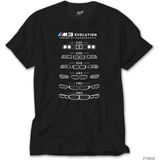 Z Zeplin Bmw Evolution Siyah Tişört - 5XL
