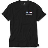 Z Zeplin Bmw Logo M Power Motorsport 2 Siyah Tişört - 4XL