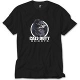 Z Zeplin Call Of Duty Ghosts Text Siyah Tişört - XL