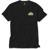 Z Zeplin Denver Nuggets Logo Siyah Tişört - 3XL