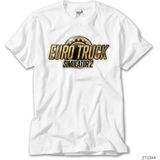 Z Zeplin Euro Truck Simulator 2 Beyaz Tişört - XS