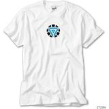 Z Zeplin Iron Man 2019 Arc Reactor 2 Siyah Tişört - 2XL