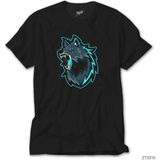 Z Zeplin Kurt Dolunay Siyah Tişört - 5XL
