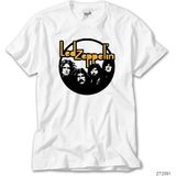 Z Zeplin LED Zeppelin Failing Angel Siyah Tişört - 2XL
