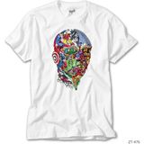 Z Zeplin Marvel Beyaz Tişört - 3XL