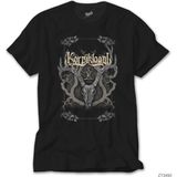 Z Zeplin Metallica Guitar Cross Siyah Tişört - 2XL