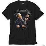 Z Zeplin Metallica James Hetfield Guitar Siyah Tişört