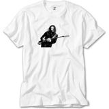 Z Zeplin Metallica Kirk Hammett Beyaz Tişört - 4XL