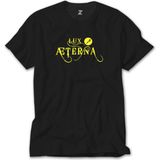 Z Zeplin Metallica Lux Æterna Logo Siyah Tişört - 4XL