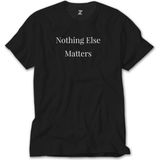 Z Zeplin Metallica Nothing Else Matters Siyah Tişört - 3XL