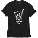 Z Zeplin Metallica Rock'n Roll Siyah Tişört - XS