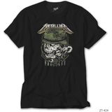 Z Zeplin Metallica Seek And Destroy Siyah Tişört - 4XL