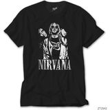 Z Zeplin Nirvana Group Siyah Tişört