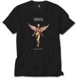Z Zeplin Nirvana In Utero Siyah Tişört - XL