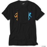 Z Zeplin Portal 2 Logo Beyaz Tişört - 5XL