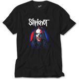 Z Zeplin Slipknot Mick Thomson Face Siyah Tişört - XS
