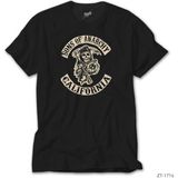 Z Zeplin Sons Of Anarchy California Siyah Tişört - M