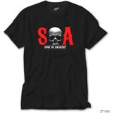 Z Zeplin Sons Of Anarchy Soa Siyah Tişört - XS