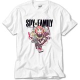 Z Zeplin Spy x Family Fiona Anya And Yor Beyaz Tişört - XS