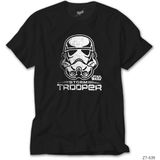 Z Zeplin Star Wars Darth Storm Trooper Siyah Tişört - 2XL