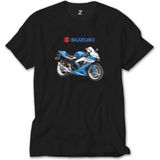Z Zeplin Suzuki Gsx R600 Siyah Tişört - 3XL