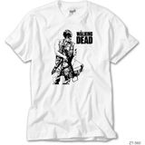 Z Zeplin The Walking Dead Daryl Dixon Beyaz Tişört - XL