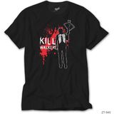Z Zeplin The Walking Dead Daryl Kill Walkers Siyah Tişört - 5XL
