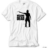 Z Zeplin The Walking Dead Rick Grimes Beyaz Tişört - 3XL