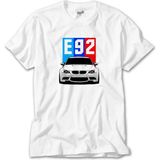 Z zepplin Bmw E92 Beyaz Tişört - XL