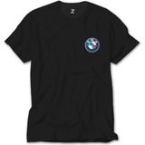 Z zepplin Bmw Gs Logo Siyah Tişört - 4XL