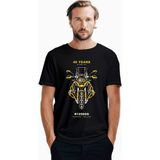 Z zepplin Bmw Gs Ön Cephe Siyah Tişört - 4XL