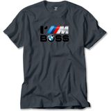 Z zepplin Bmw Im Boss Füme Tişört - 4XL