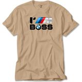 Z zepplin Bmw Im Boss Krem Tişört - 5XL