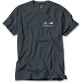Z zepplin Bmw Logo M Power Motorsport 2 Füme Tişört - 3XL