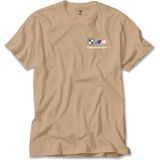 Z zepplin Bmw Logo M Power Motorsport 2 Krem Tişört - 4XL