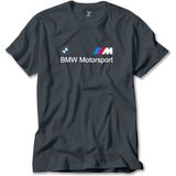 Z zepplin Bmw Logo M Power Motorsport Füme Tişört - XS