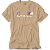 Z zepplin Bmw Logo M Power Motorsport Krem Tişört