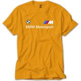 Z zepplin Bmw Logo M Power Motorsport Sarı Tişört - 2XL