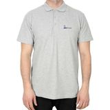 Z zepplin Bmw Logo M Power Yazı Polo Yaka Renkli Tişört - S - Gri