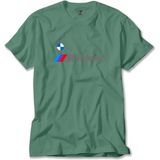 Z zepplin Bmw Logo M Power Yazı Yeşil Tişört