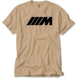 Z zepplin Bmw M Power Black Krem Tişört