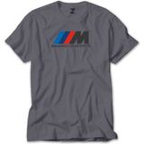 Z zepplin Bmw M Power Motorsport Gri Tişört