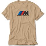 Z zepplin Bmw M Power Motorsport Krem Tişört - XL