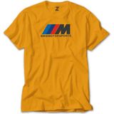 Z zepplin Bmw M Power Motorsport Sarı Tişört